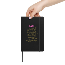 Load image into Gallery viewer, I AM Hardcover bound notebook