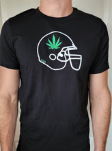 Load image into Gallery viewer, Cannabis Football Helmet- Unisex t-shirt