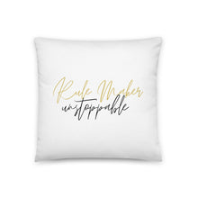 Load image into Gallery viewer, Rule Maker Unstoppable Pillow