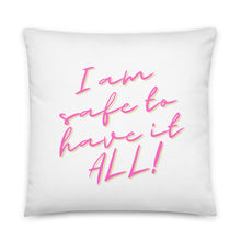 Load image into Gallery viewer, Wildly Wealthy Woman Wife & Mom White Pillow