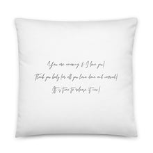 Load image into Gallery viewer, LOVE note to Body Pillow