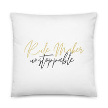 Load image into Gallery viewer, Rule Maker Unstoppable Pillow