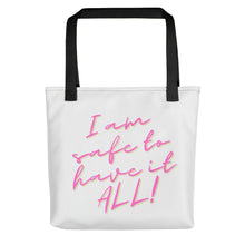 Load image into Gallery viewer, Wildly Wealthy Mom white Tote bag