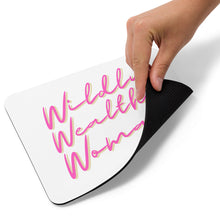 Load image into Gallery viewer, Wildly Wealthy Woman Mouse pad white