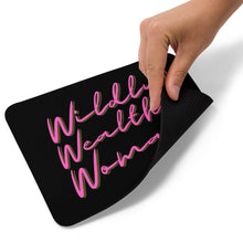 Load image into Gallery viewer, Wildly Wealthy Woman Mouse pad black