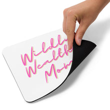 Load image into Gallery viewer, Wildly Wealthy Mom Mouse pad white