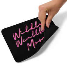 Load image into Gallery viewer, Wildly Wealthy Mom Mouse pad black