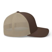 Load image into Gallery viewer, Cannabis Smile (black) Trucker Cap