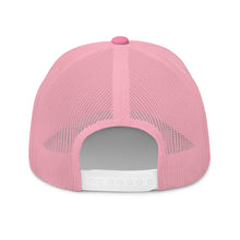 Load image into Gallery viewer, Cannabis Smile (black) Trucker Cap