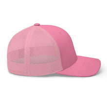 Load image into Gallery viewer, Cannabis Smile (black) Trucker Cap
