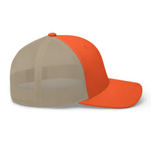 Load image into Gallery viewer, Cannabis Smile (black) Trucker Cap