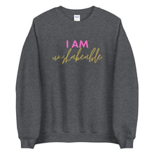Load image into Gallery viewer, I am unshakeable Unisex Sweatshirt