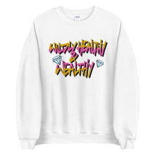 Load image into Gallery viewer, Wildly Healthy & Wealthy Unisex Sweatshirt