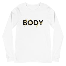 Load image into Gallery viewer, LOVE note to Body Unisex Long Sleeve