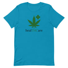 Load image into Gallery viewer, healTHCare black & green Short-Sleeve Unisex T-Shirt