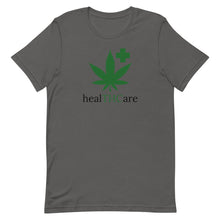 Load image into Gallery viewer, healTHCare black & green Short-Sleeve Unisex T-Shirt