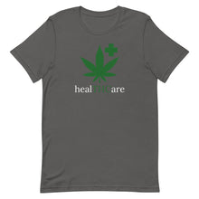 Load image into Gallery viewer, healTHCare white & green Short-Sleeve Unisex T-Shirt