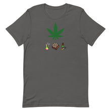 Load image into Gallery viewer, Cannabis options Short-Sleeve Unisex T-Shirt