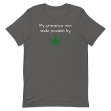Load image into Gallery viewer, My presence in white Short-Sleeve Unisex T-Shirt