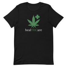 Load image into Gallery viewer, healTHCare white & green Short-Sleeve Unisex T-Shirt
