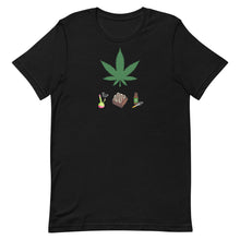 Load image into Gallery viewer, Cannabis options Short-Sleeve Unisex T-Shirt