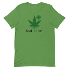 Load image into Gallery viewer, healTHCare black & green Short-Sleeve Unisex T-Shirt