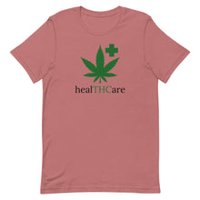 Load image into Gallery viewer, healTHCare black & green Short-Sleeve Unisex T-Shirt