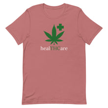 Load image into Gallery viewer, healTHCare white & green Short-Sleeve Unisex T-Shirt