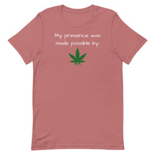 Load image into Gallery viewer, My presence in white Short-Sleeve Unisex T-Shirt