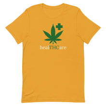 Load image into Gallery viewer, healTHCare white & green Short-Sleeve Unisex T-Shirt