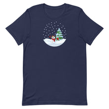 Load image into Gallery viewer, Cannabis Snowfall Short-Sleeve Unisex T-Shirt