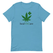 Load image into Gallery viewer, healTHCare black & green Short-Sleeve Unisex T-Shirt