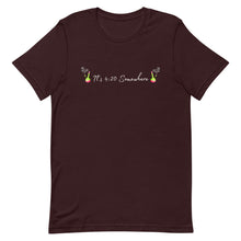 Load image into Gallery viewer, It's 420 Somewhere w/ white text Unisex T-Shirt