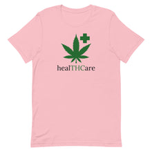 Load image into Gallery viewer, healTHCare black & green Short-Sleeve Unisex T-Shirt