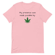 Load image into Gallery viewer, My presence in black Short-Sleeve Unisex T-Shirt