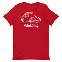 Load image into Gallery viewer, Stink Bug in white Short-Sleeve Unisex T-Shirt