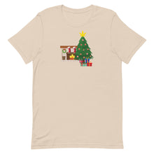 Load image into Gallery viewer, Christmas tree w/ cannabis star Unisex T-Shirt