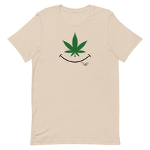 Load image into Gallery viewer, Cannabis smile w/ joint Short-Sleeve Unisex T-Shirt
