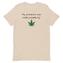 Load image into Gallery viewer, My presence in black Short-Sleeve Unisex T-Shirt