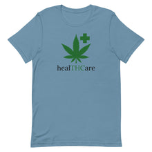 Load image into Gallery viewer, healTHCare black & green Short-Sleeve Unisex T-Shirt