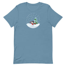 Load image into Gallery viewer, Cannabis Snowfall Short-Sleeve Unisex T-Shirt