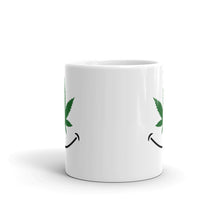 Load image into Gallery viewer, Cannabis smile White glossy mug