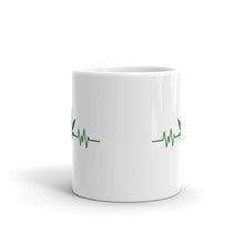 Load image into Gallery viewer, Cannabis pulse White glossy mug