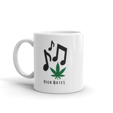 Load image into Gallery viewer, High Notes White glossy mug