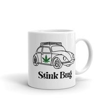 Load image into Gallery viewer, Stink Bug White glossy mug