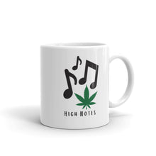 Load image into Gallery viewer, High Notes White glossy mug