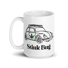 Load image into Gallery viewer, Stink Bug White glossy mug
