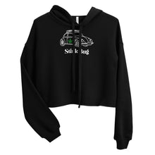 Load image into Gallery viewer, Stink Bug in white Crop Hoodie