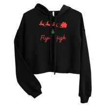 Load image into Gallery viewer, Flyin' High Crop Hoodie