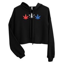 Load image into Gallery viewer, Patriotic Crop Hoodie